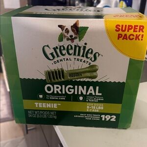 Original Teenie Dental Dog Treats - Green